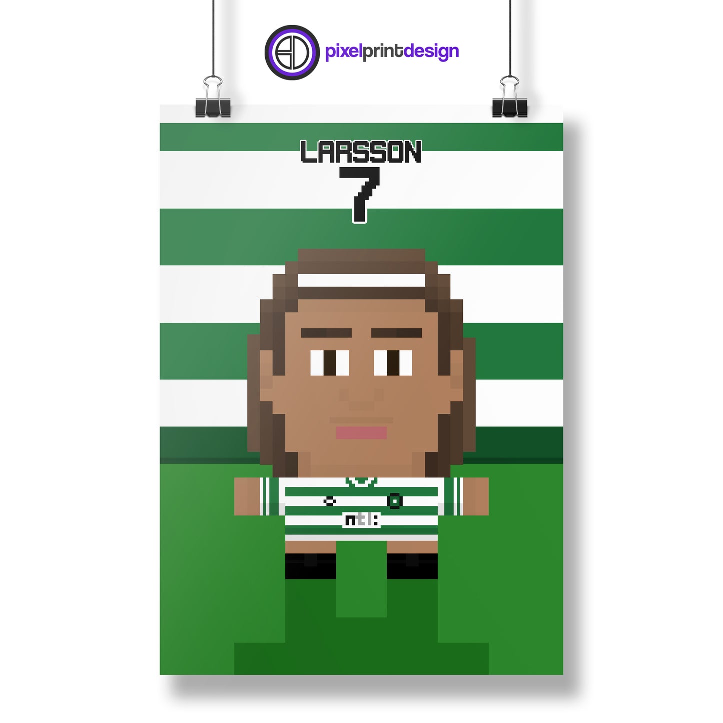 Henrik Larsson | 00/01 | Poster