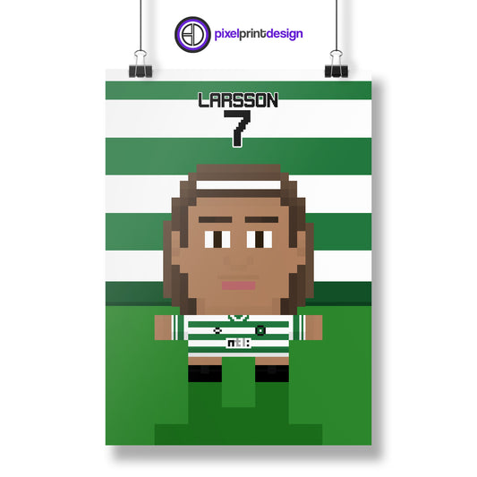 Henrik Larsson | 00/01 | Poster