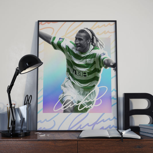 Henrik Larsson | Signature Series | Poster