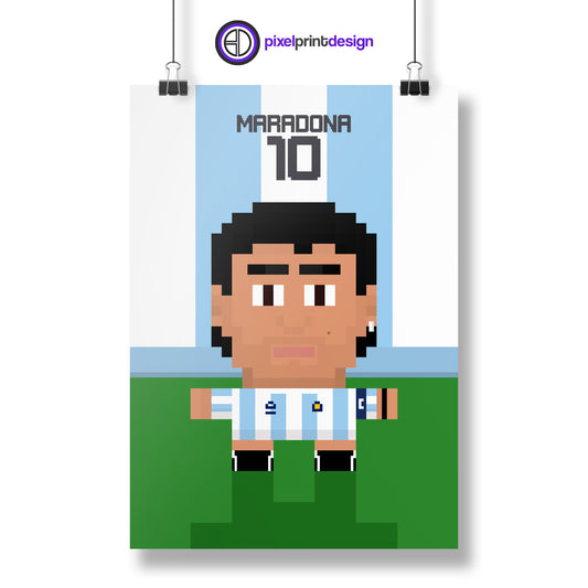 Diego Maradona | Argentina 1986 | Poster