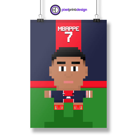 Kylian Mbappe | 20/21 | Poster