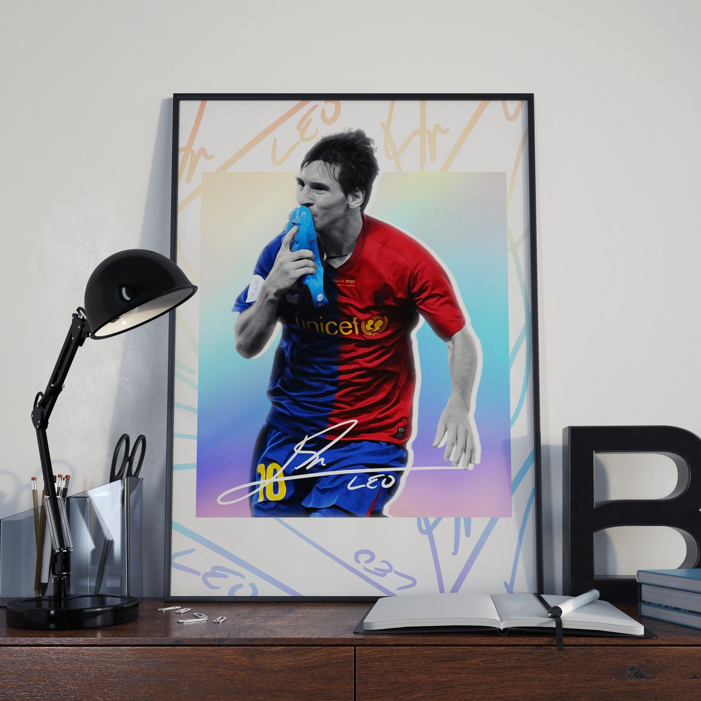 Lionel Messi | Signature Series | Poster