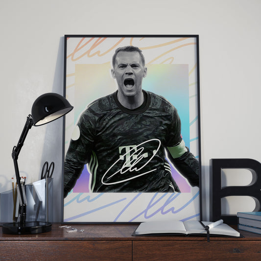 Manuel Neuer | Signature Series | Poster