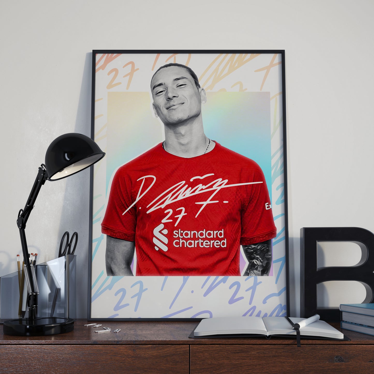 Darwin Nunez | Signature Series | Poster