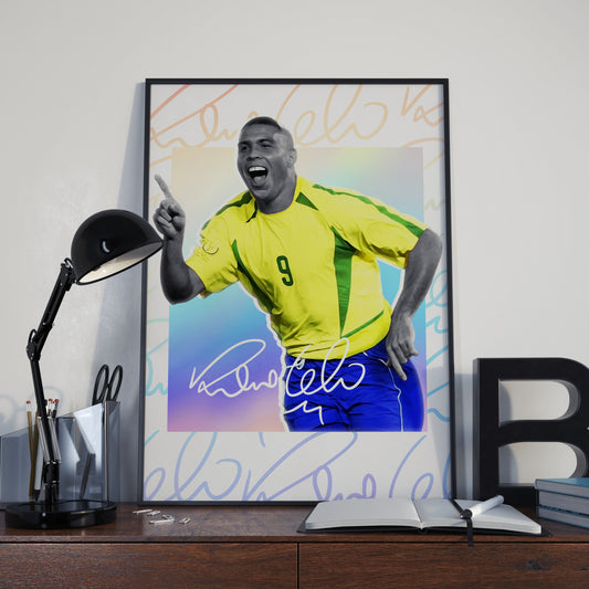 Ronaldo (R9) | Signature Series | Poster