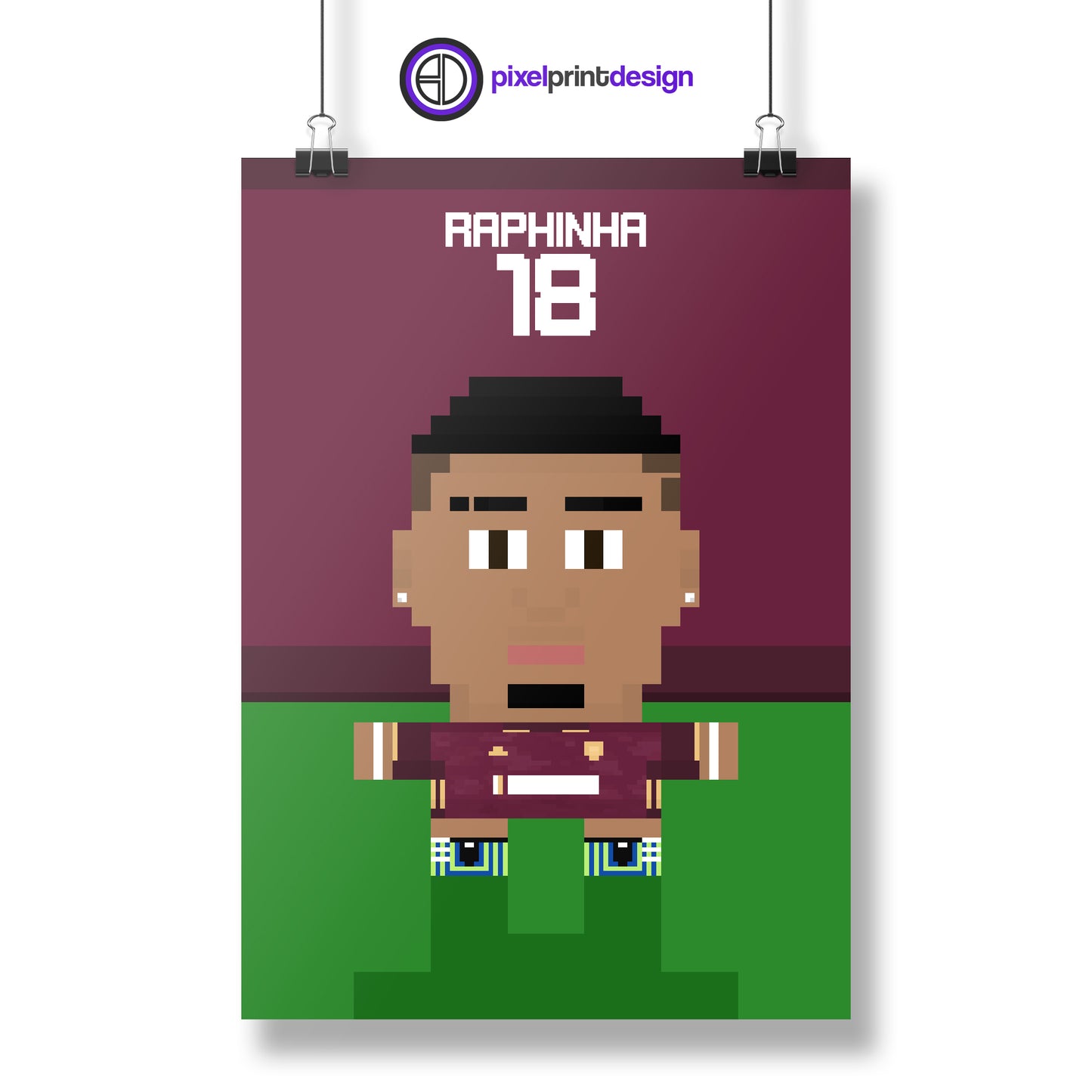 Raphinha | 20/21 (3rd Kit) | Poster