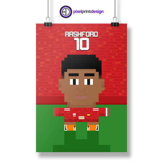 Marcus Rashford | 20/21 | Poster