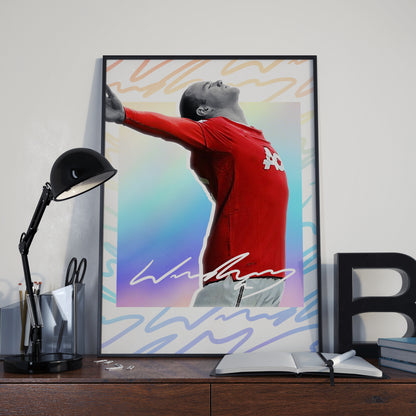 Wayne Rooney | Signature Series | Poster