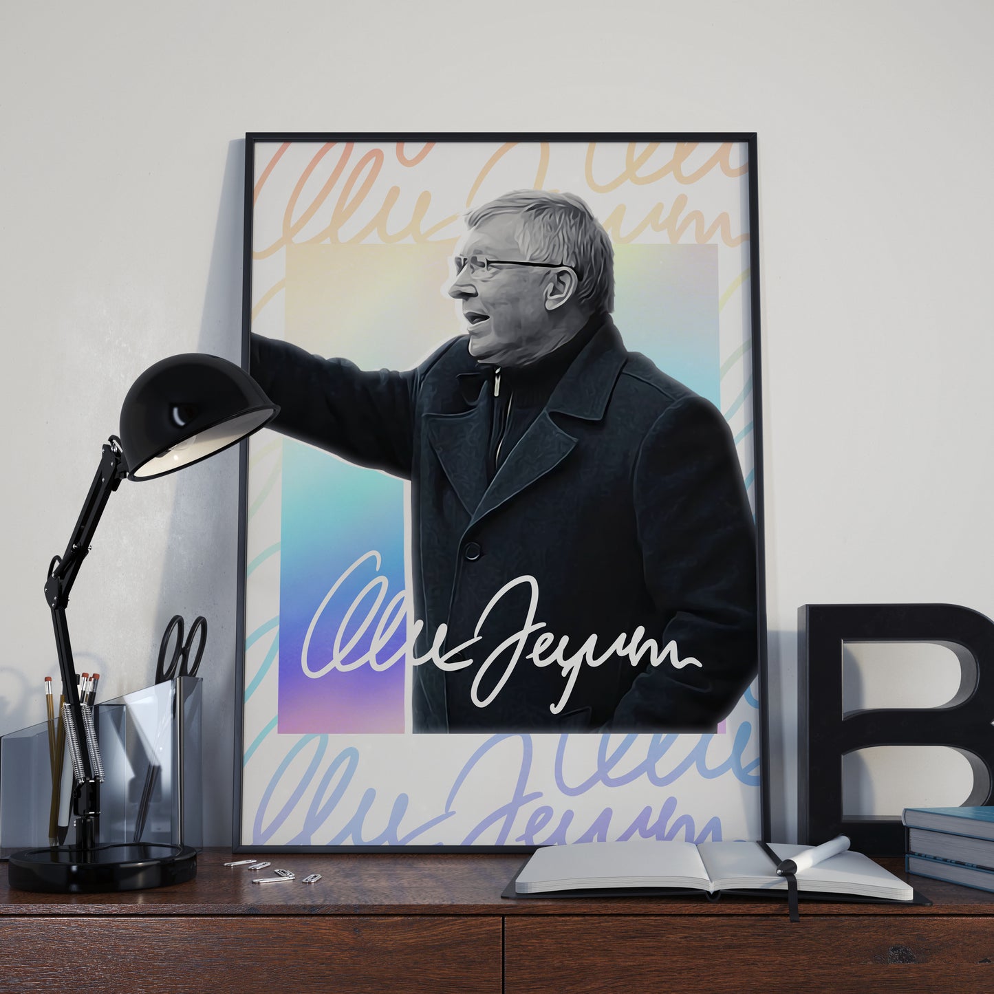 Sir Alex Ferguson | Signature Series | Poster