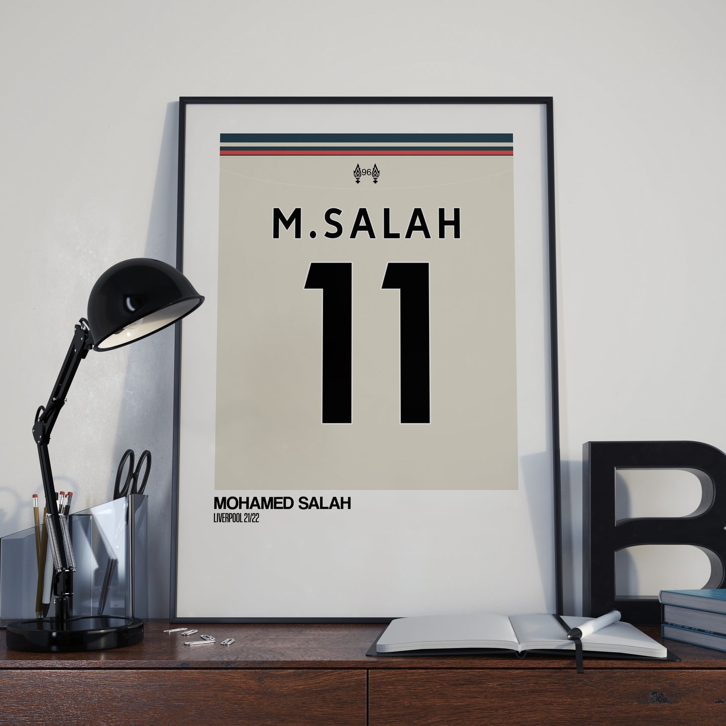 Liverpool Away Kit 21/22 | Custom Name & Number | Poster