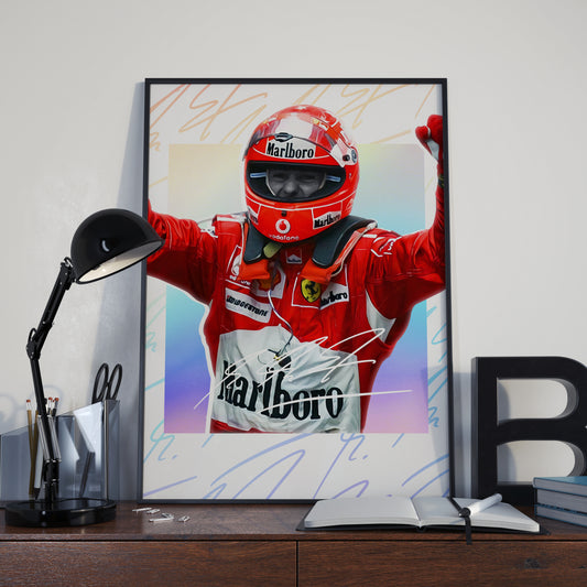 Michael Schumacher | Signature Series | Poster