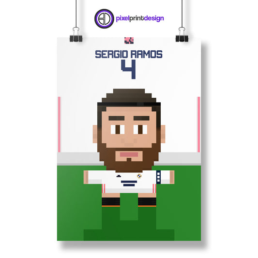 Sergio Ramos | 20/21 | Poster