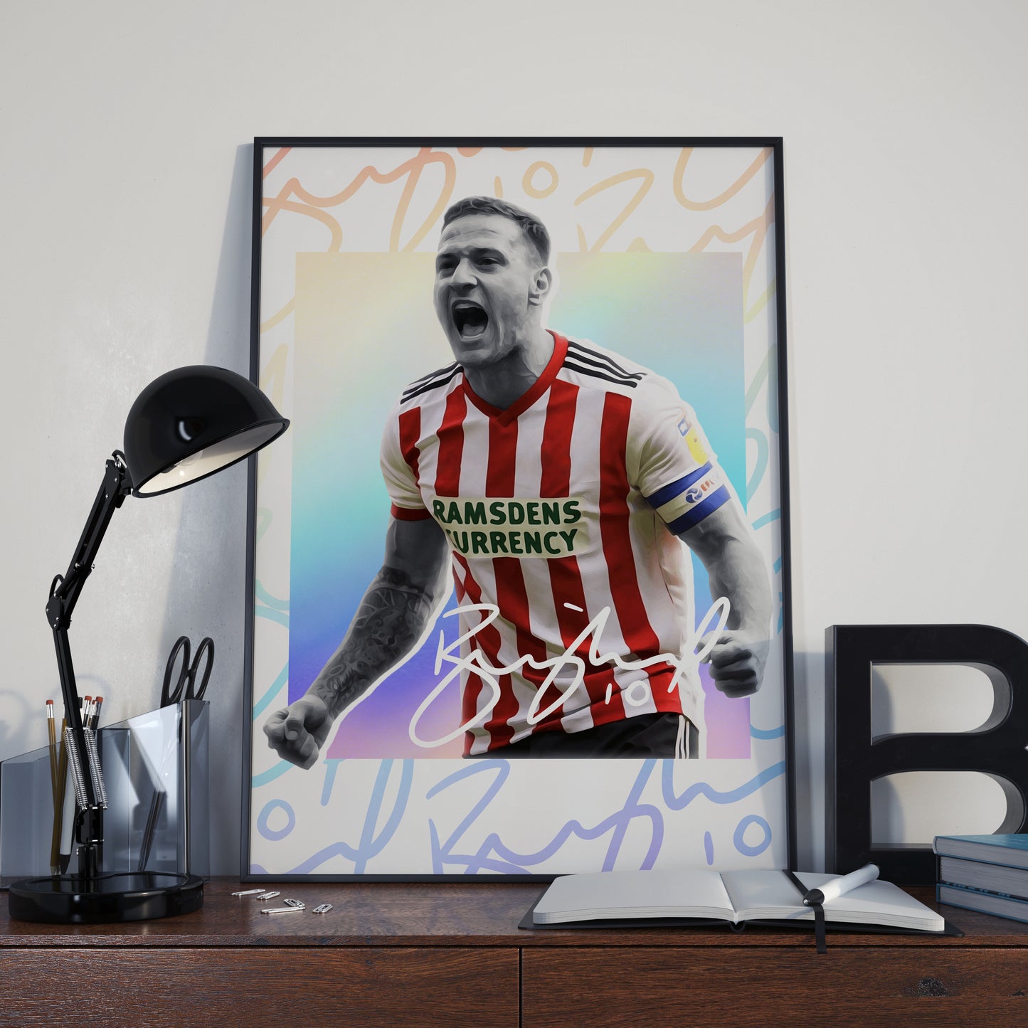 Billy Sharp | Signature Series | Poster