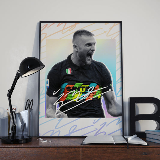 Milan Skriniar | Signature Series | Poster