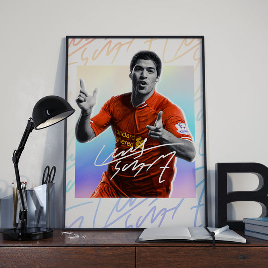 Luis Suarez | Signature Series | Poster