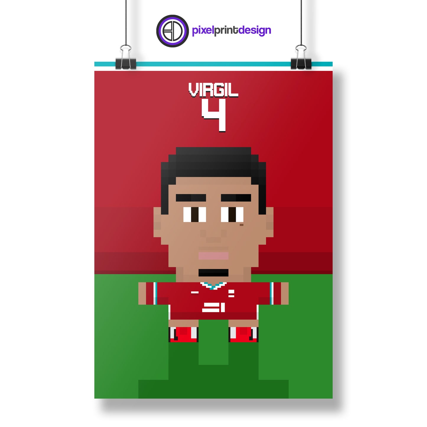 Virgil van Dijk | 20/21 | Poster