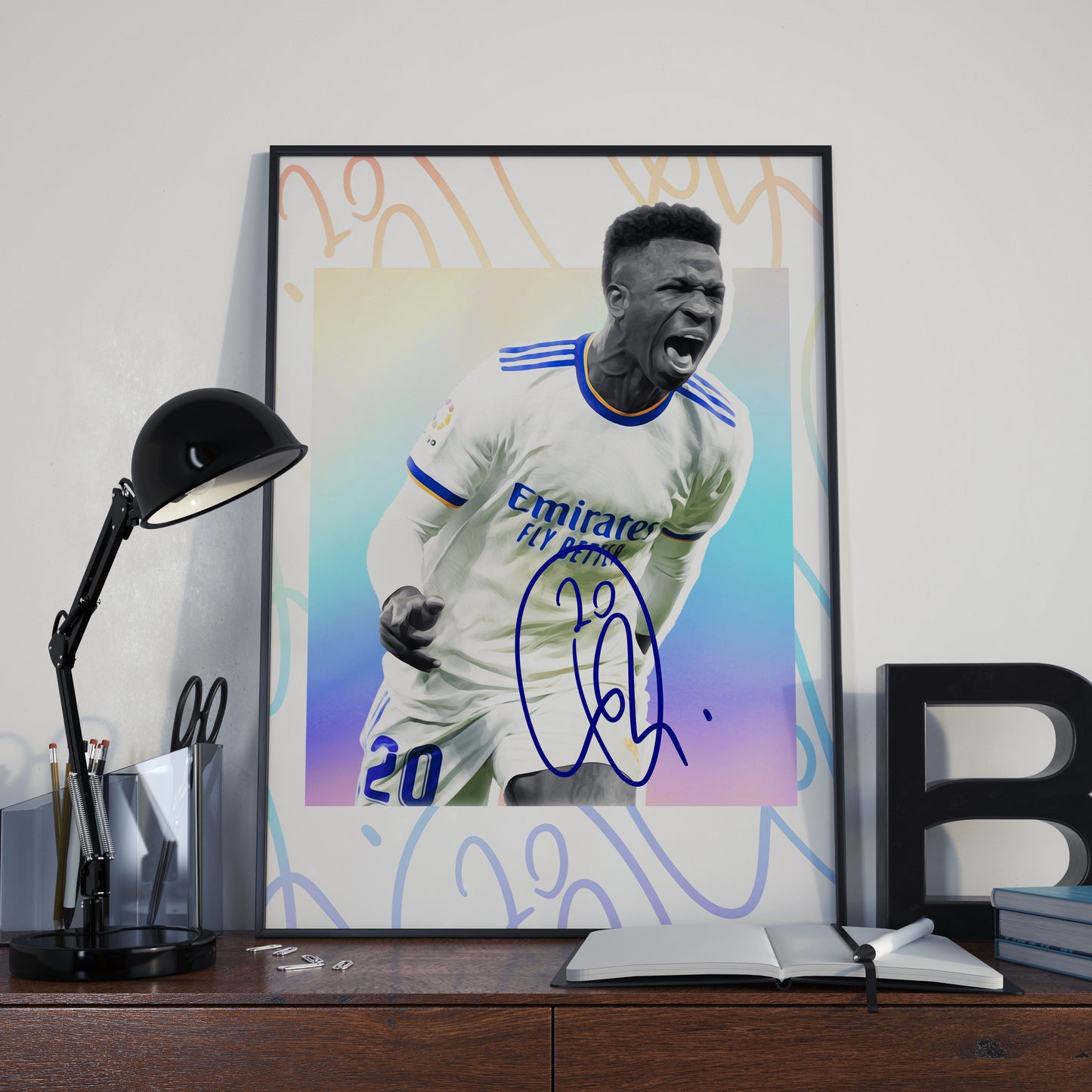 Vinicius Junior | Signature Series | Poster