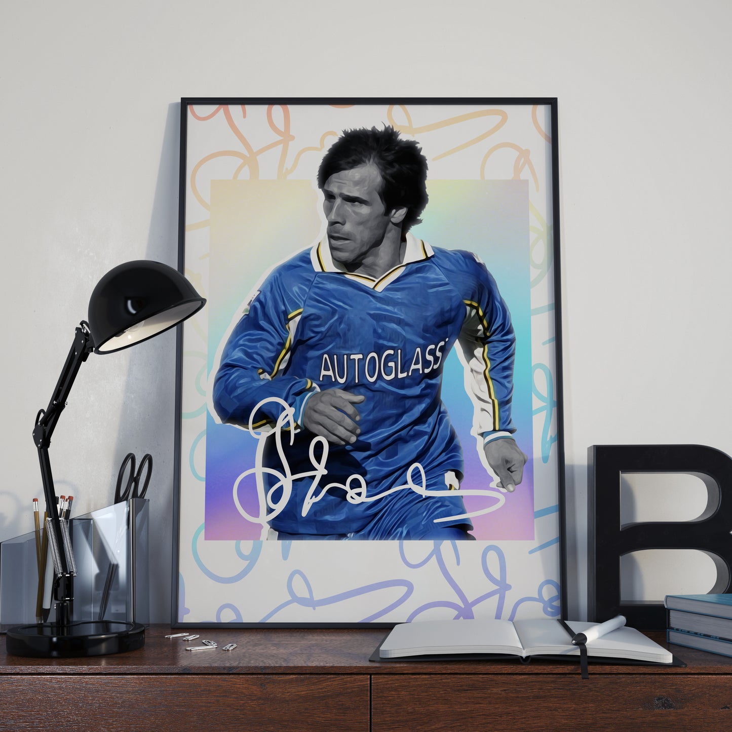 Gianfranco Zola | Signature Series | Poster